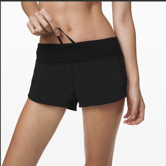 Lululemon Speed Up Short size 4 in black - Picture 2 of 7